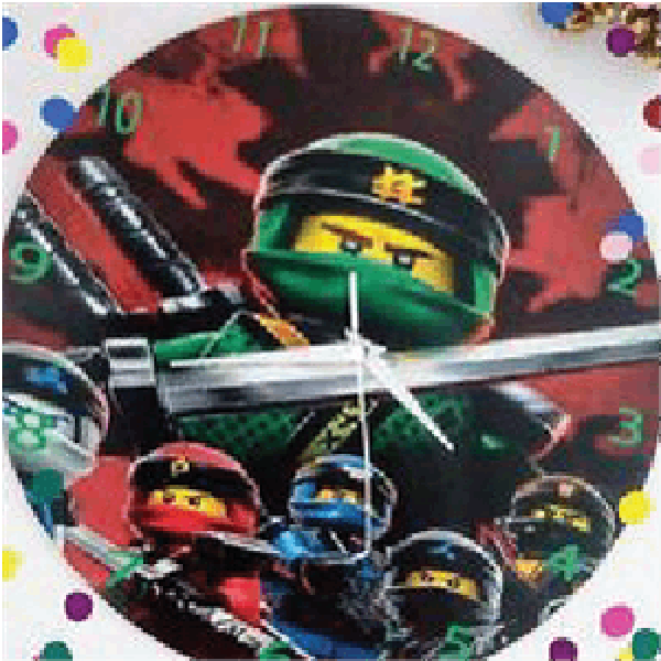 Ξύλινο Ρολόι Τοίχου Στρογγυλό.