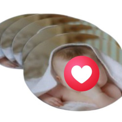 Σουβέρ Στρογγυλό με φωτογραφία