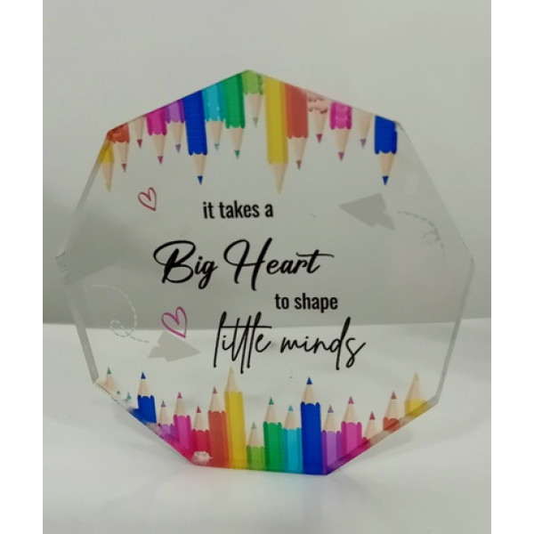 Πλέξιγκλας Επιτραπέζιο για δασκάλους/ες