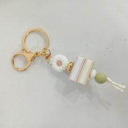 Μπρελόκ σιλικόνης με χάντρες για δασκάλους/ες