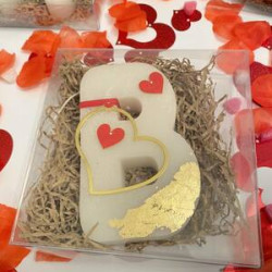 Αρωματικό Χειροποίητο Κερί Μονόγραμμα