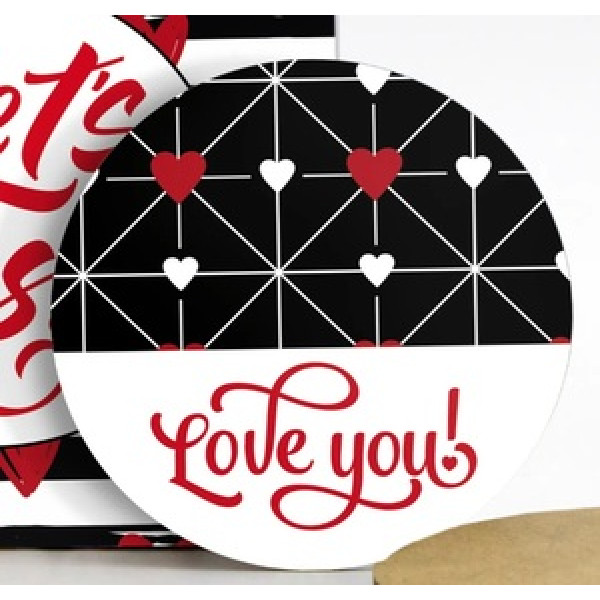 Σουβέρ Στρογγυλό Αγάπης