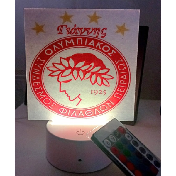 Φωτιστικό Πλέξιγκλας Επιτραπέζιο με χειριστήριο