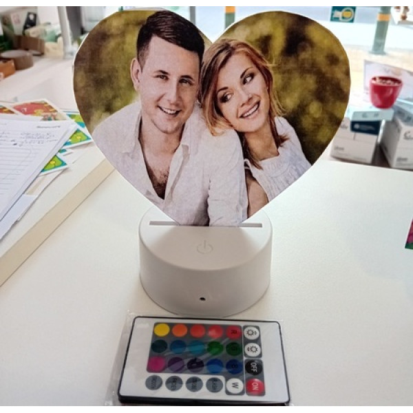 Φωτιστικό Πλέξιγκλας Επιτραπέζιο με χειριστήριο