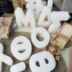 Αρωματικό Χειροποίητο Κερί Μονόγραμμα