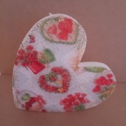 Αρωματικό Κερί Καρδιά