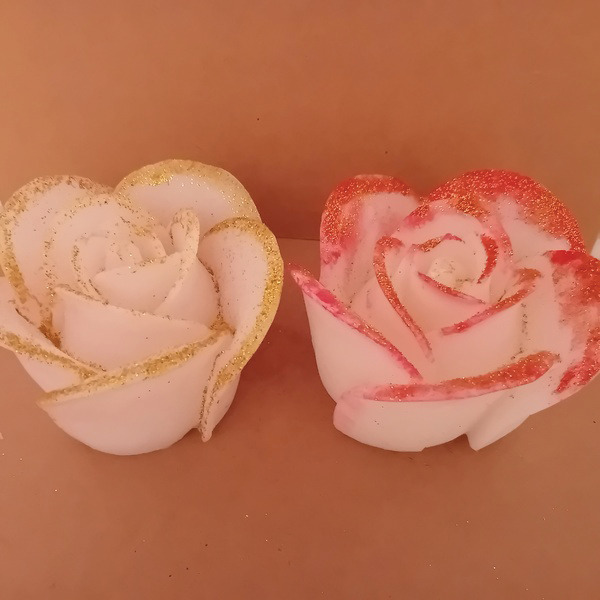 Αρωματικό Τριαντάφυλλο Κερί