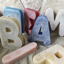 Αρωματικό Χειροποίητο Κερί Μονόγραμμα