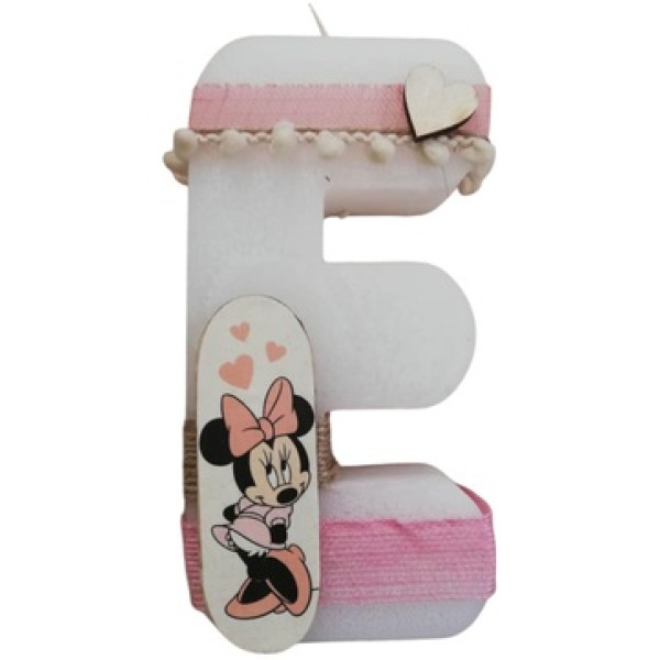 Αρωματική Χειροποίητη Λαμπάδα Μονόγραμμα