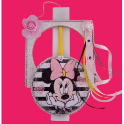 Αρωματική Λαμπάδα με ξύλινη κρεμαστή κατασκευή